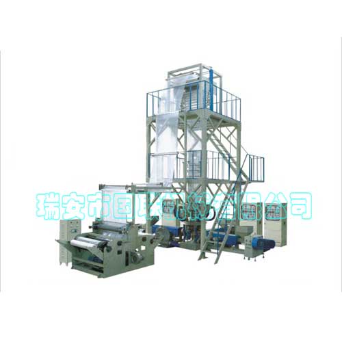 SJ-45*3/FM1000 SJ-50*3/FM1200 SJ-55*3/FM1500三層共擠旋轉(zhuǎn)機頭吹膜復(fù)合機組
